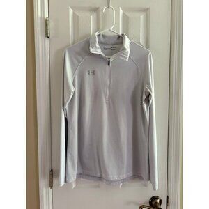Under Armour Heat Gear Striped Quarter Zip Shirt